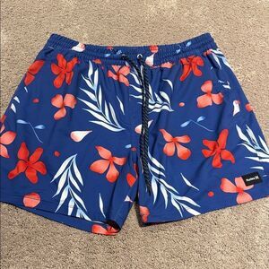Hurley phantom swim shorts! Size XL elastic waist! 5 1/2 inch inseam! Like new